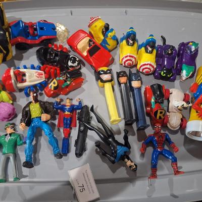 Sale Photo Thumbnail #425: Pex and other misc super hero toys