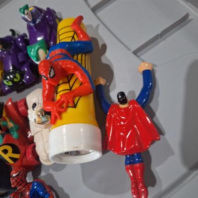Sale Photo Thumbnail #430: Pex and other misc super hero toys