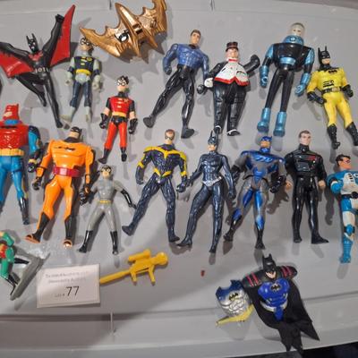 Sale Photo Thumbnail #444: Action figures, mostly batman related