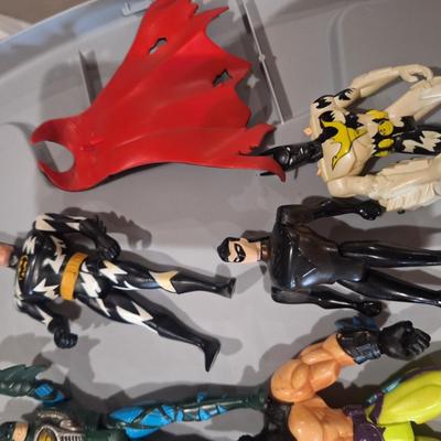 Sale Photo Thumbnail #458: Action figures, mostly batman related