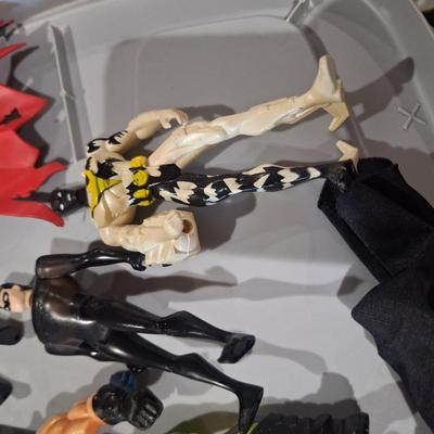 Sale Photo Thumbnail #457: Action figures, mostly batman related