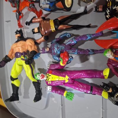 Sale Photo Thumbnail #453: Action figures, mostly batman related