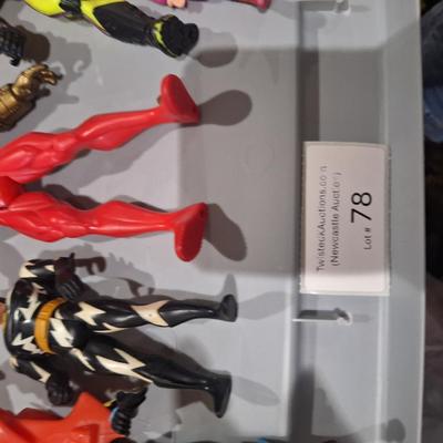 Sale Photo Thumbnail #460: Action figures, mostly batman related