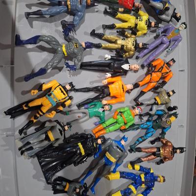 Sale Photo Thumbnail #461: Action figures, mostly batman related