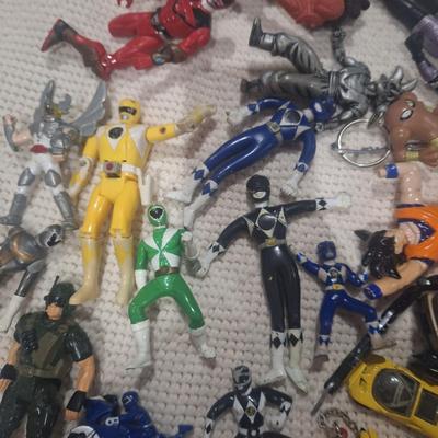 Sale Photo Thumbnail #490: power ranger and other action figures