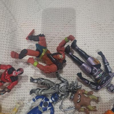 Sale Photo Thumbnail #497: power ranger and other action figures