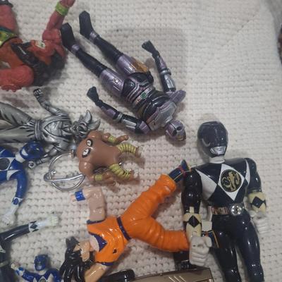 Sale Photo Thumbnail #487: power ranger and other action figures