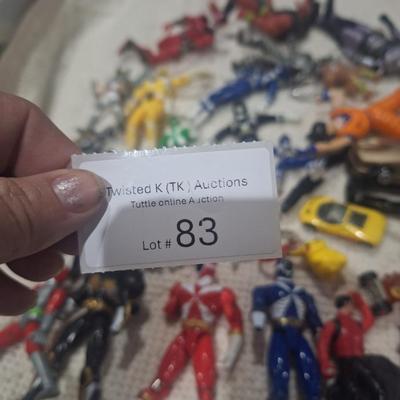 Sale Photo Thumbnail #493: power ranger and other action figures