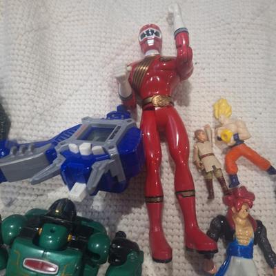 Sale Photo Thumbnail #514: power ranger and other action figures