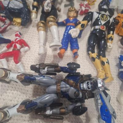 Sale Photo Thumbnail #517: power ranger and other action figures