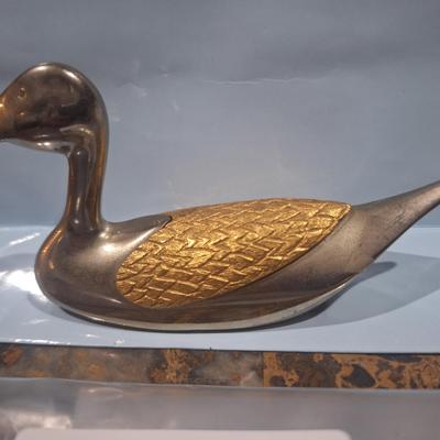 Sale Photo Thumbnail #671: brass duck