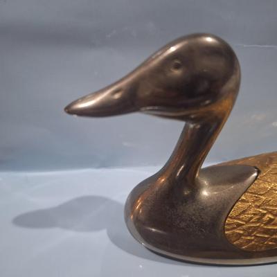Sale Photo Thumbnail #672: brass duck