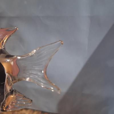 Sale Photo Thumbnail #755: blown glass fish paperweights