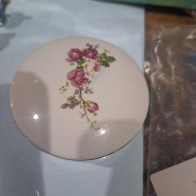 Sale Photo Thumbnail #772: trinket boxes- one is Mary Englebreit and tiny tea set
