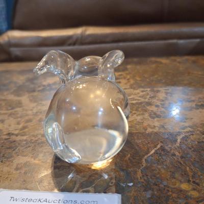 Sale Photo Thumbnail #828: glass rabbit paperweight