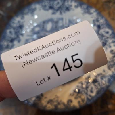Sale Photo Thumbnail #831: Johnson Bros blue plate made in England
