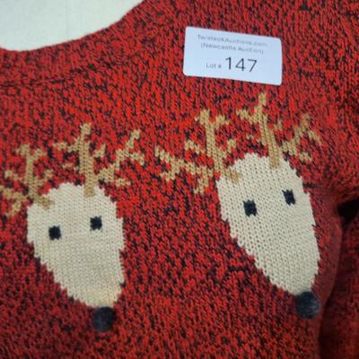 Sale Photo Thumbnail #840: Karen Scott Christmas Sweater size L