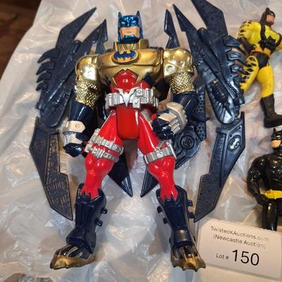 Sale Photo Thumbnail #855: Action figures many are batman related