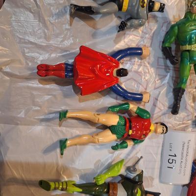 Sale Photo Thumbnail #857: Action figures many are batman related