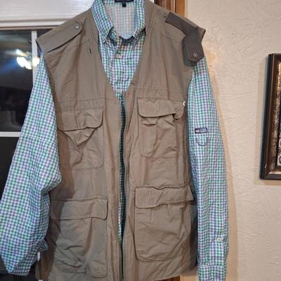 Sale Photo Thumbnail #864: fishing shirt and vest