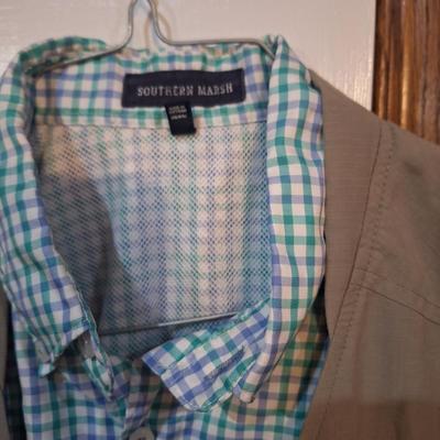 Sale Photo Thumbnail #865: fishing shirt and vest