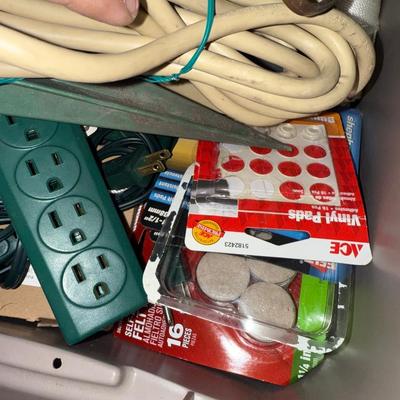 Sale Photo Thumbnail #1164: G14-tote of Garage goodies