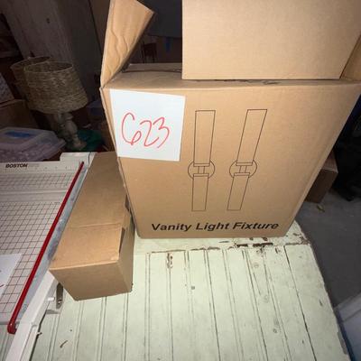 Sale Photo Thumbnail #1184: G23-Vanity light fixture plus extras