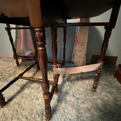 Sale Photo Thumbnail #811: Table needs work as seen on the leg