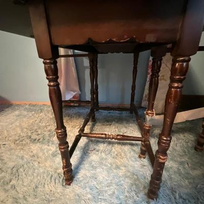 Sale Photo Thumbnail #812: Table needs work as seen on the leg