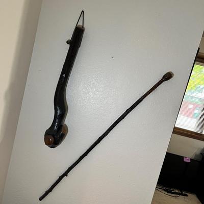 Lot 181 Irish walking stick