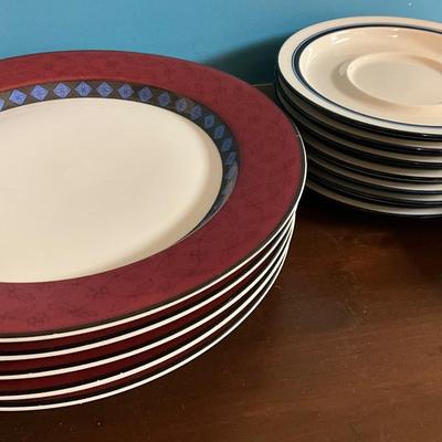 Sale Photo Thumbnail #857: a couple plates have chips