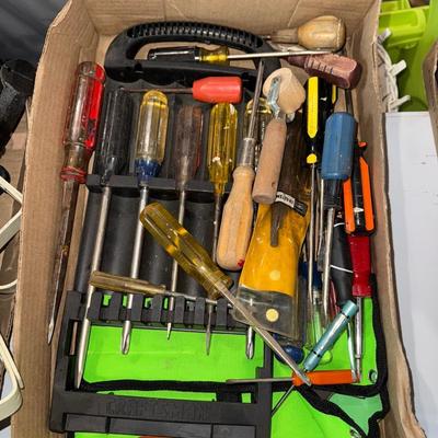 Sale Photo Thumbnail #1315: G66-2 flats of tools