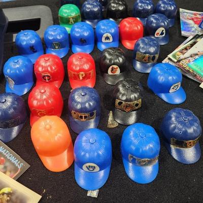 Sale Photo Thumbnail #192: Vintage MLB Mini Plastic Batting Helmet Large Lot Rare & MN Twins Helmet plus Huge Topps Rookie Baseball Card lot - Players like Ohtani, Acuna & many more!