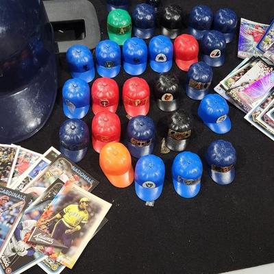 Sale Photo Thumbnail #190: Vintage MLB Mini Plastic Batting Helmet Large Lot Rare & MN Twins Helmet plus Huge Topps Rookie Baseball Card lot - Players like Ohtani, Acuna & many more!