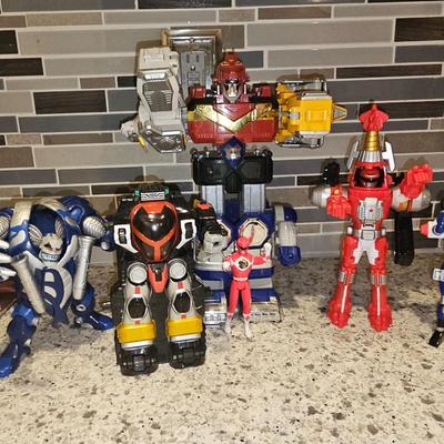 Sale Photo Thumbnail #221: Rare Power Rangers Megazord Action Figure Lot