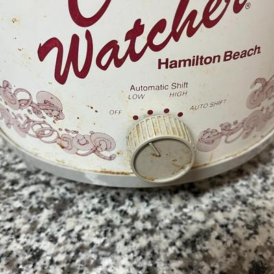 Hamilton Beach Crock Watcher Crock Pot