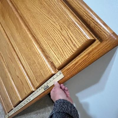 Lot 187 Oak 5 drawer Chest