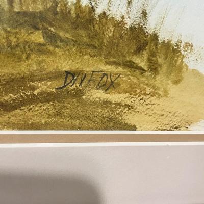 Lot 194 Water fowl print