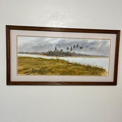 Lot 194 Water fowl print