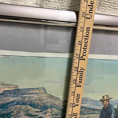 Lot 209 Western Print