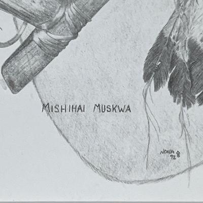 Lot 210 Native American Drawing