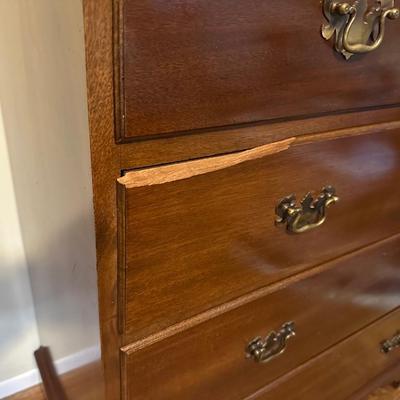 9 DRAWER TALL CHEST OF DRAWERS DRESSER