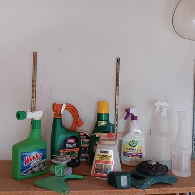 YARD CHEMICALS AND SPRINKLERS
