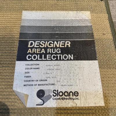 SLOANE WOOL AREA RUG