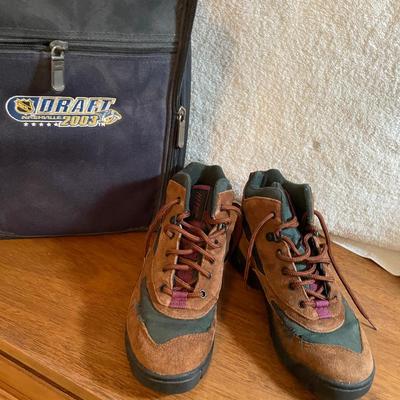 Lot 221 Hiking Boots w/ luggage
