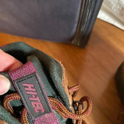Lot 221 Hiking Boots w/ luggage