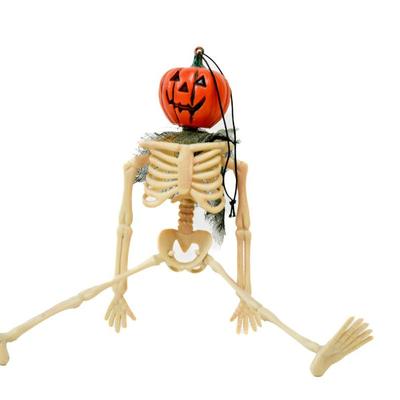 Hanging Pumpkin Skelton