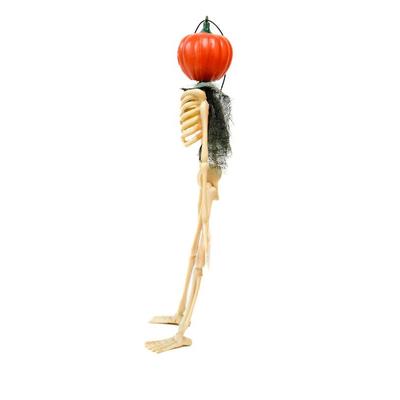 Hanging Pumpkin Skelton