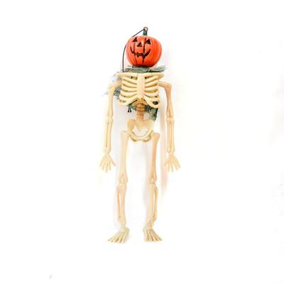 Hanging Pumpkin Skelton