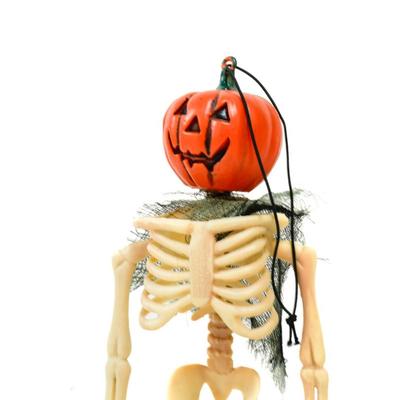 Hanging Pumpkin Skelton